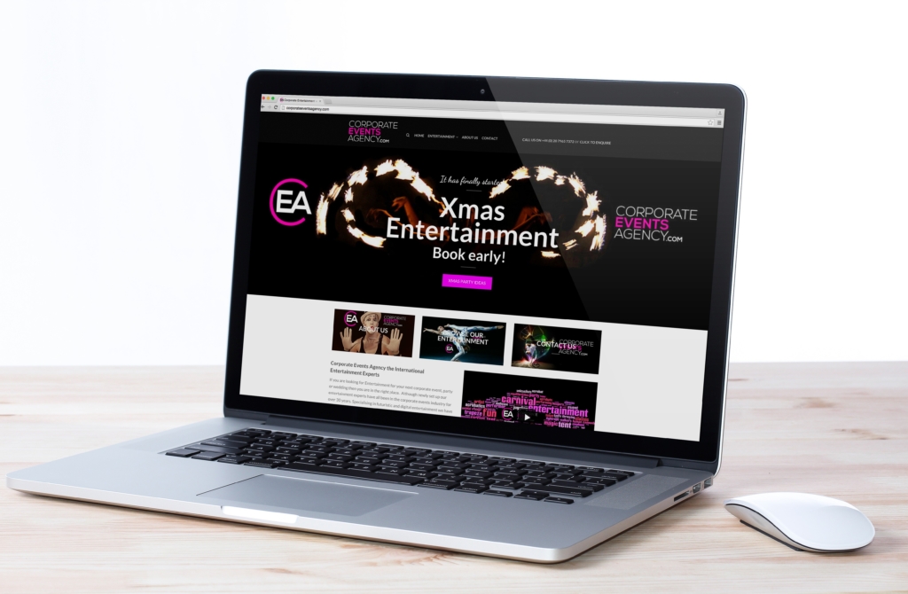 corporate entertainment website