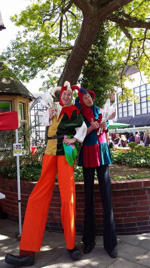 jester stilts for hire