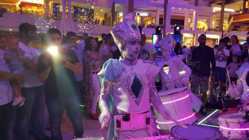 LED Drummers for Hire
