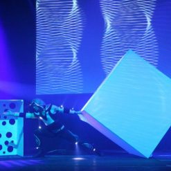 the lighting cube show