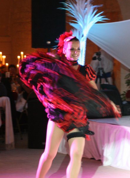 Stunning Parisian CanCan themed party entertainment to hire