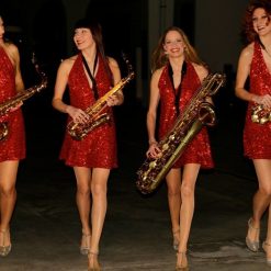 female sax group