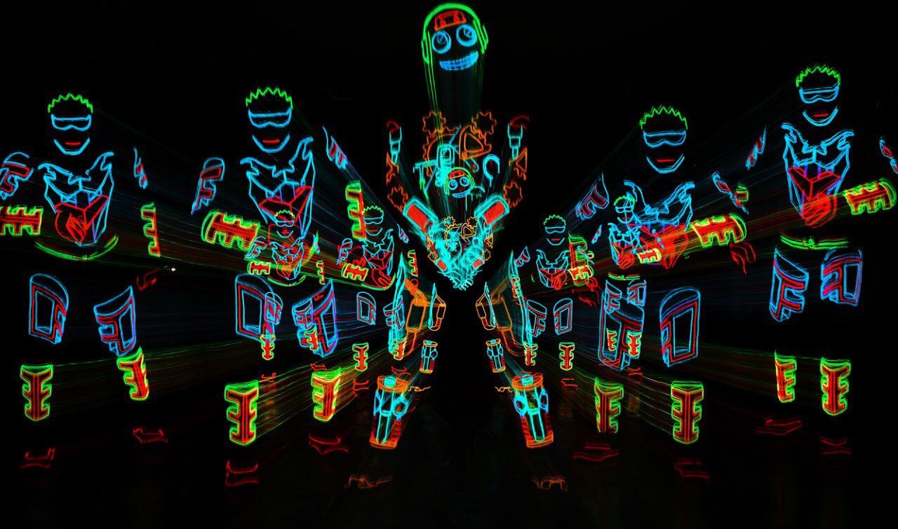LED Dancers For Hire | Book Light Dancers For Events | LED Entertainment