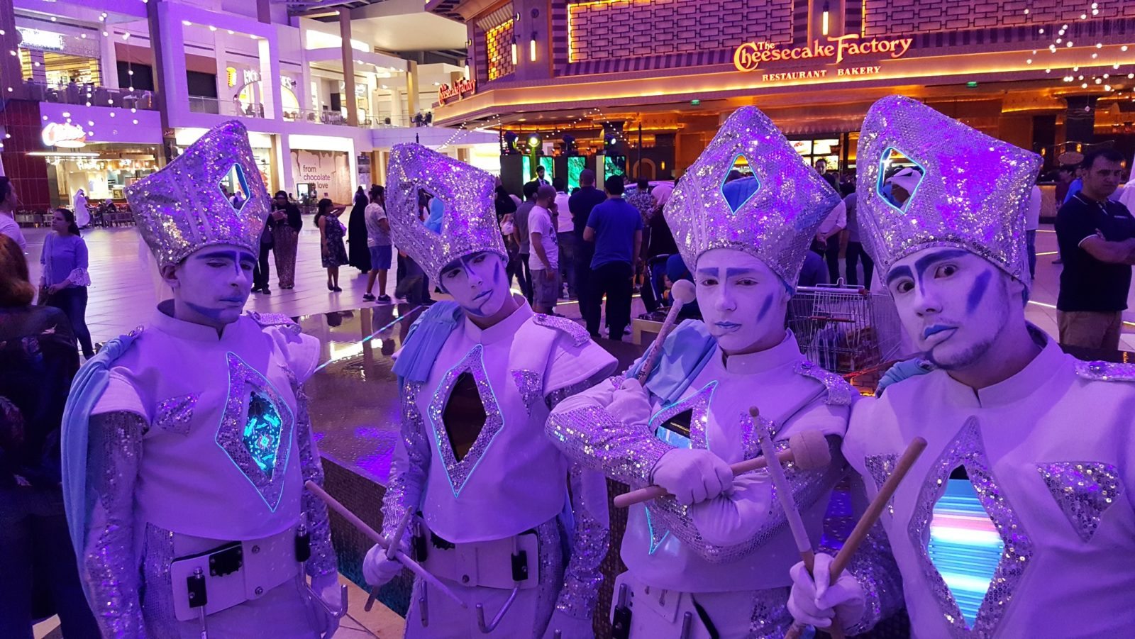 LED Drummers for Hire