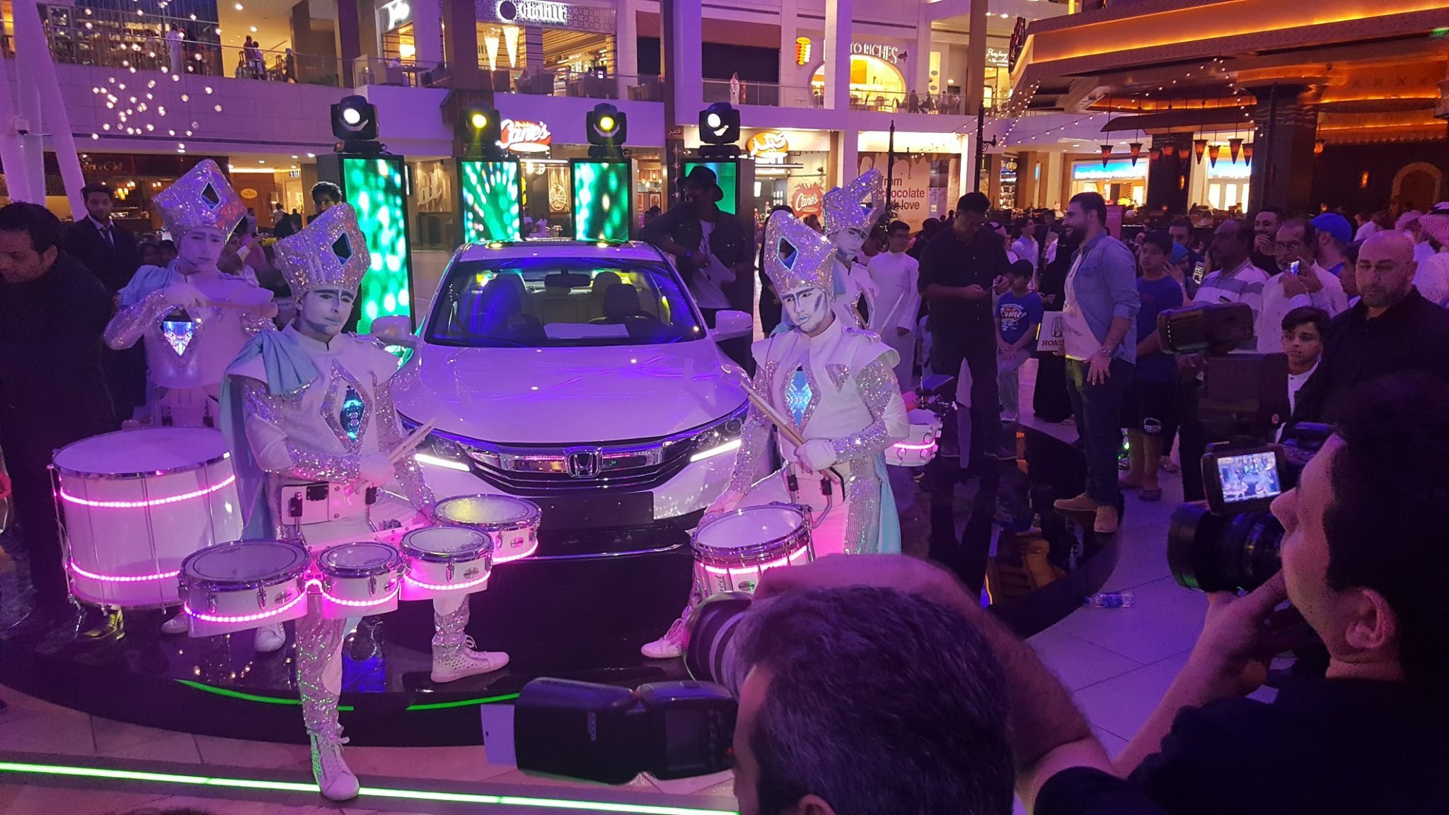 Kuwait Car Launch Entertainment