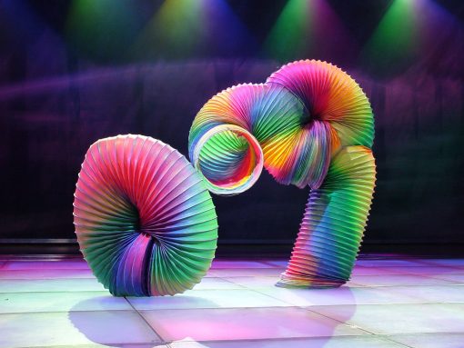 LED Slinky Show
