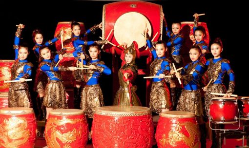 Chinese Female Drumming Group
