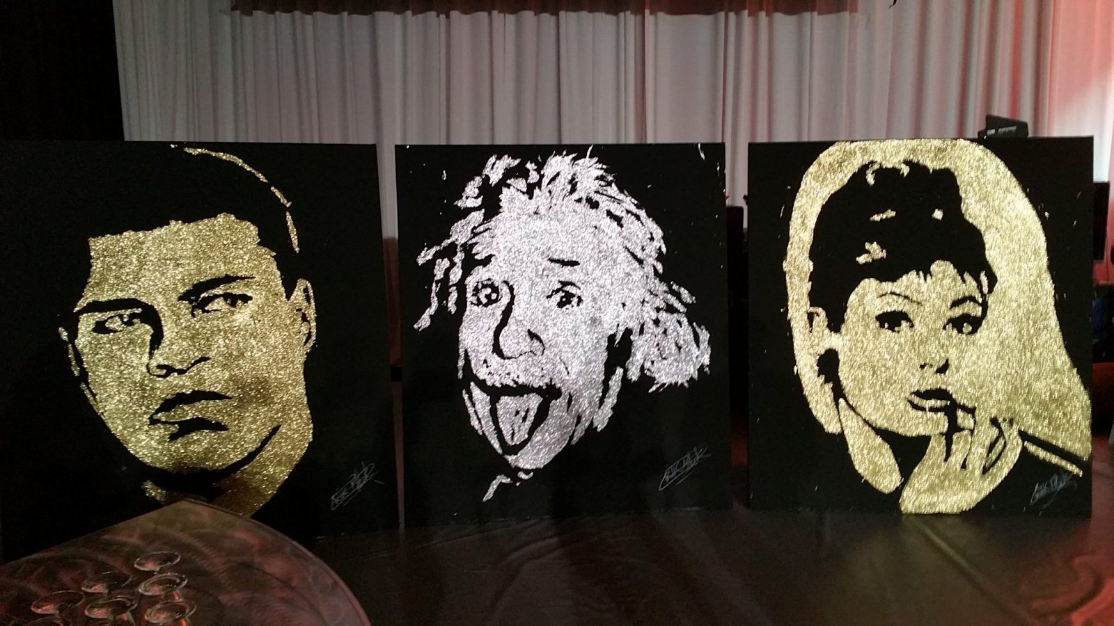 speed and glitter painter