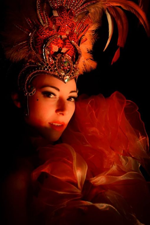 Burlesque artist Asia
