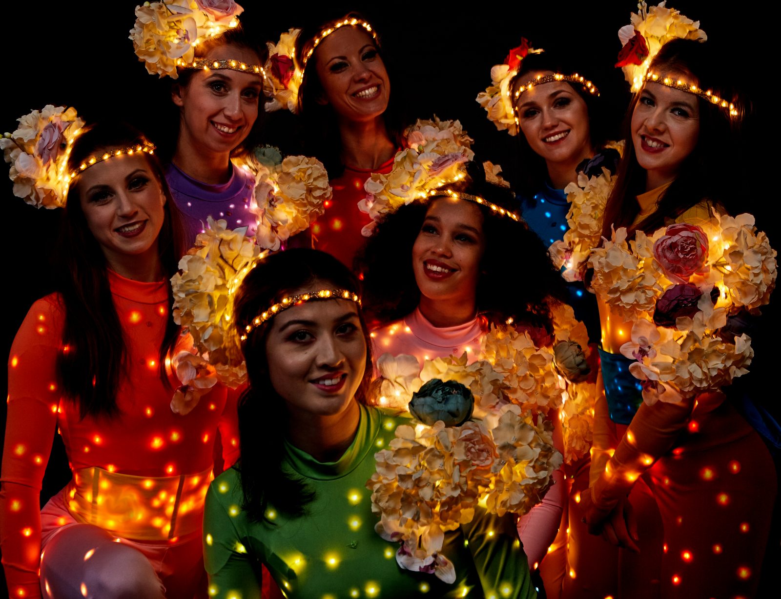 LED FLag Performers For Hire | Book LED Acts | LED Entertainment Agency