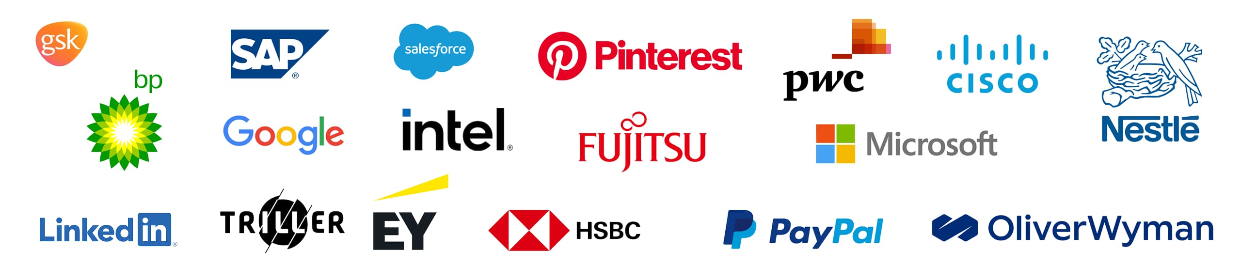 Corporate Entertainment Agency Client Logos