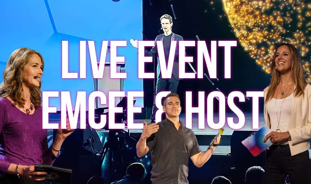 Hire the Best Live Event Emcee (MC) and Host For Your Next Corporate Event