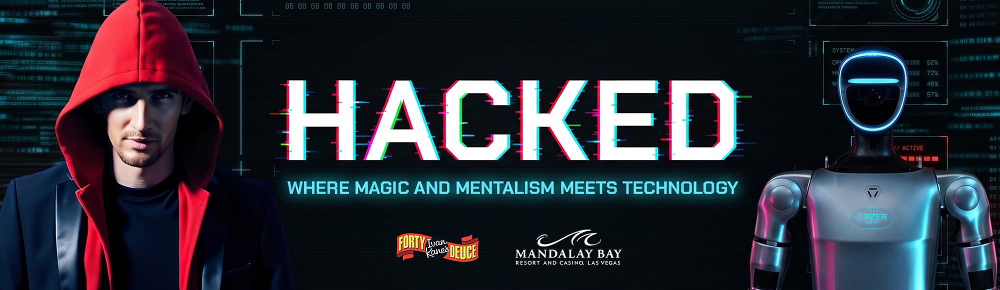 HACKED at Ivan Kane's Forty Deuce, Mandalay Bay, available for private hire in Las Vegas